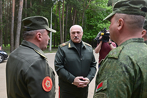 Lukashenko about air defense: Situation is not critical but there are concerns