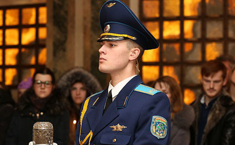 Commemorative service for Maxim Bogdanovich held in All Saints Church in Minsk