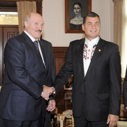 Presidents of Belarus, Ecuador determined to ramp up bilateral ties
