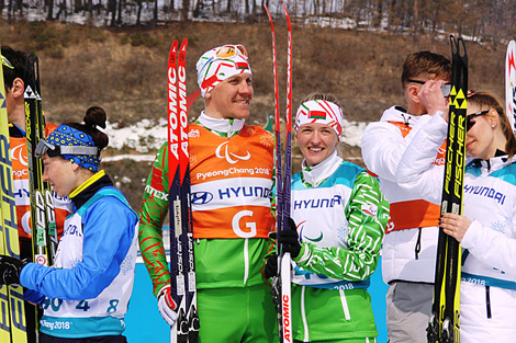 Paralympian Svetlana Sakhonenko clinches second gold in PyeongChang