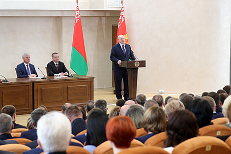 Lukashenko: We have showed that Belarus is strong, wise and can cope with the pandemic