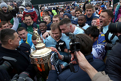 FC Dinamo Brest clinch Belarus' champion title