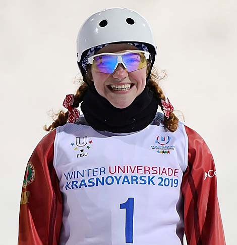Ramanouskaya wins Aerials gold at 2019 Winter Universiade in Krasnoyarsk