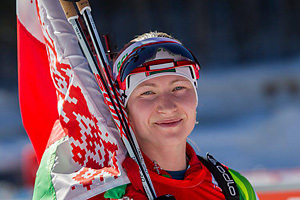 Impressive win for Domracheva in mass start