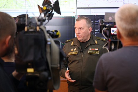 Zapad 2025, Oreshnik missiles, response to threats in defense minister’s report to Belarus president