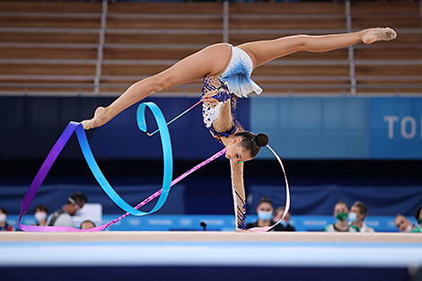 Harnasko claims gold at 2021 Rhythmic World Championships