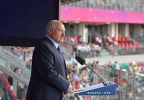 Lukashenko: Sport competitions can change the political situation for the better