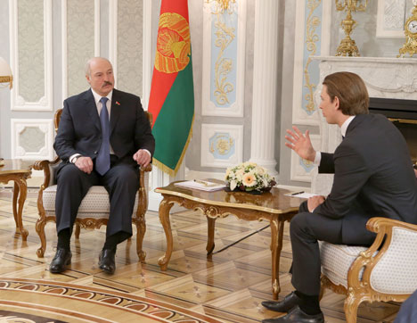 Lukashenko hopes the West will take steps to improve relations with Belarus