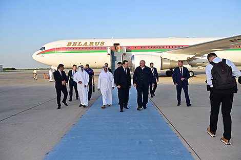Lukashenko arrives in UAE on working visit