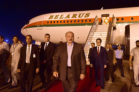 Lukashenko’s official visit to India begins