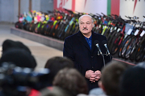 ‘Not just an image-building project.’ What Lukashenko expects from the motorcycle factory