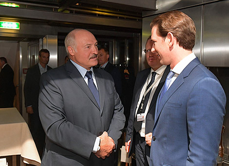 Lukashenko, Kurz meet in Vienna