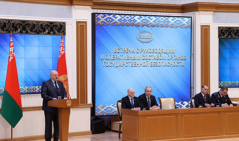 Lukashenko gives his take on situation around, inside Belarus