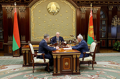 Lukashenko sets tasks for new vice premier