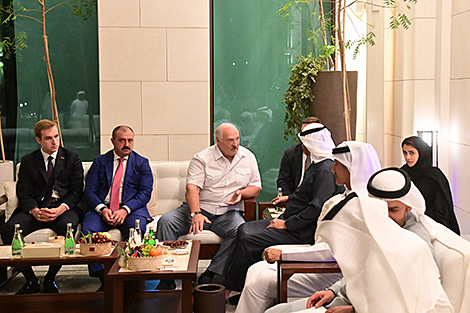 Presidents of Belarus, UAE discuss advancement of cooperation, realization of bilateral projects