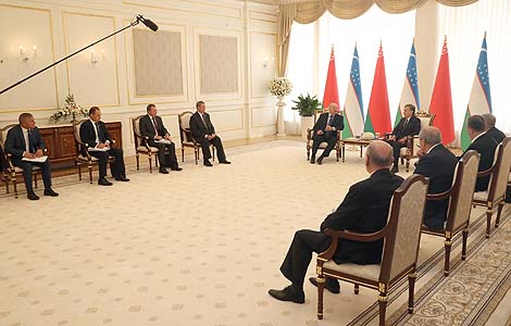 Belarus president talks about results of lengthy talks with Uzbekistan president