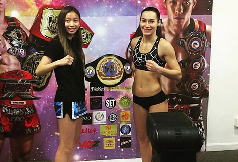 Belarus’ Alena Leshkevich claims world champion title in muaythai