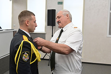 Representatives of Belarusian law enforcement agencies honored with state awards