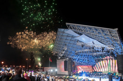 Festival of Belarusian songs and poetry described as bright event in Belarus’ cultural life