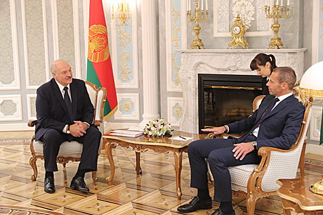 Lukashenko: Belarus ready to host UEFA Super Cup