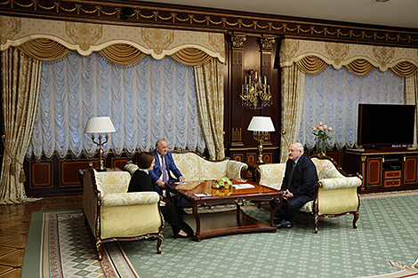Lukashenko meets with Russia’s Central Bank governor