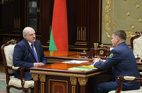 Lukashenko, Senko discuss customs affairs