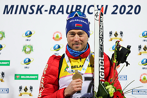 Belarusian Sergei Bocharnikov victorious in Men Super Sprint Final in Raubichi