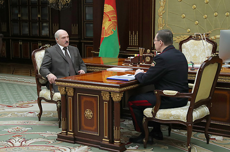 Lukashenko, Shved discuss development of Belarus’ forensics committee