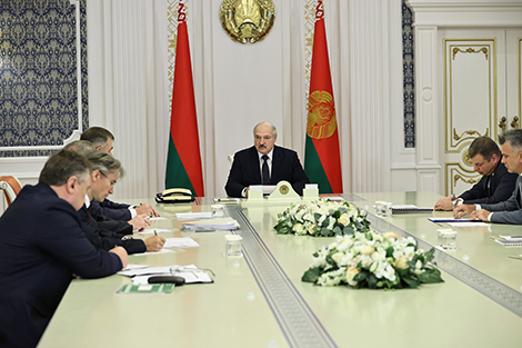 Lukashenko hosts meeting to discuss Belarus' woodworking industry