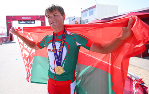 Belarusian cyclist Vasily Kiriyenko wins his first world champion title