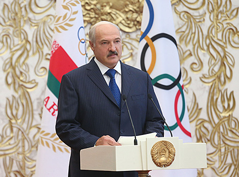 Belarus President sees Olympics as big politics, great honor for the country