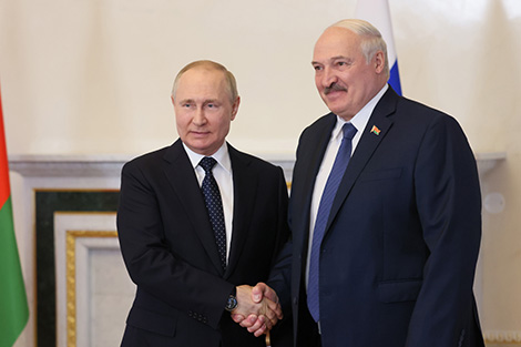 Highlights of Lukashenko’s meeting with Putin in St Petersburg