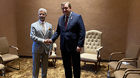 Foreign ministers of Belarus, India discuss trade, manufacturing cooperation, regional security