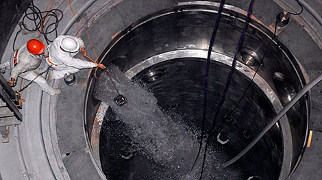 Second reactor of Belarusian nuclear power plant getting flushed, cleansed