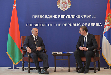 Lukashenko sends birthday greetings to Serbia president