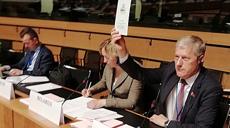 Belarusian resolution to make part of OSCE PA Luxembourg Declaration