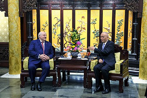 Lukashenko meets with secretary of Secretariat of Chinese Communist Party in Beijing