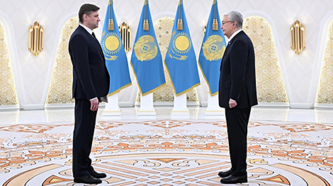 Belarusian ambassador presents credentials to Kazakhstan’s president