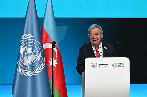 Lukashenko sends birthday greetings to UN secretary general