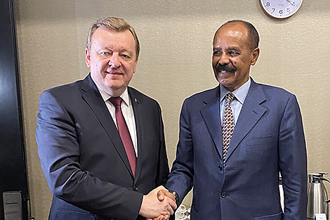 Belarusian foreign minister, Eritrea president discuss ways to step up cooperation
