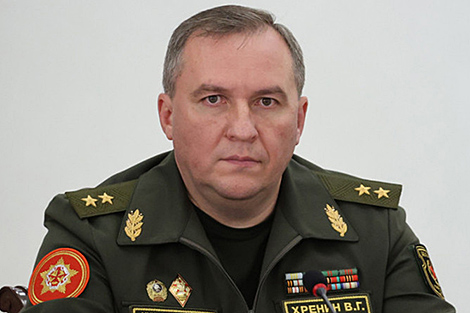 Khrenin arrives in China for SCO Defense Ministers' Meeting