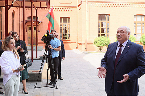 Lukashenko tells West not to worry about upcoming CSTO military exercise in Belarus