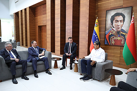 Belarus’ PM meets with Venezuelan president
