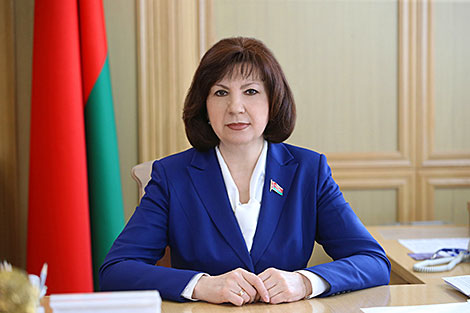 Kochanova holds talks with WHO Regional Director for Europe