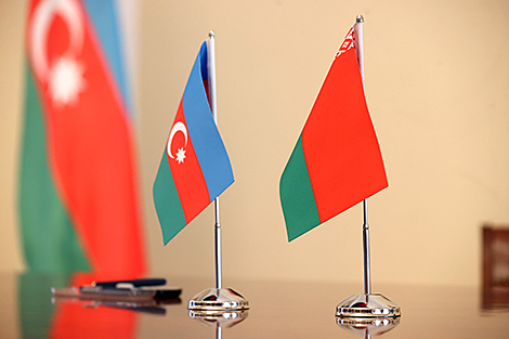 Delegation of Azerbaijan’s Ministry of Defense visiting Belarus