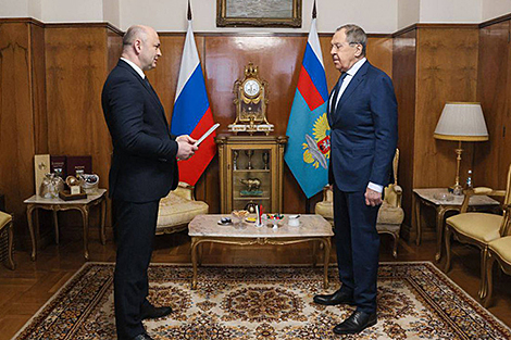 Belarus' ambassador, Russian FM discuss schedule of upcoming events