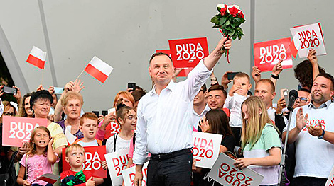 Lukashenko congratulates Poland President Andrzej Duda on re-election