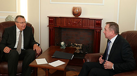 Belarus’ FM, UNODC Executive Director discuss joint efforts to combat drugs