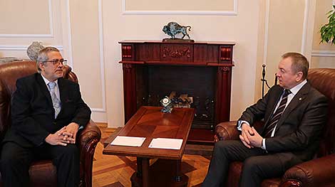 Belarusian foreign minister, Cuban ambassador discuss cooperation in international organizations