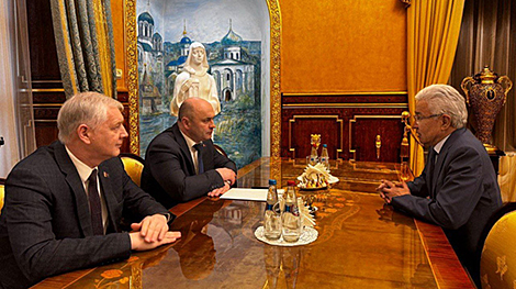 Belarus' ambassador, CSTO secretary general discuss promotion of Belarusian initiatives